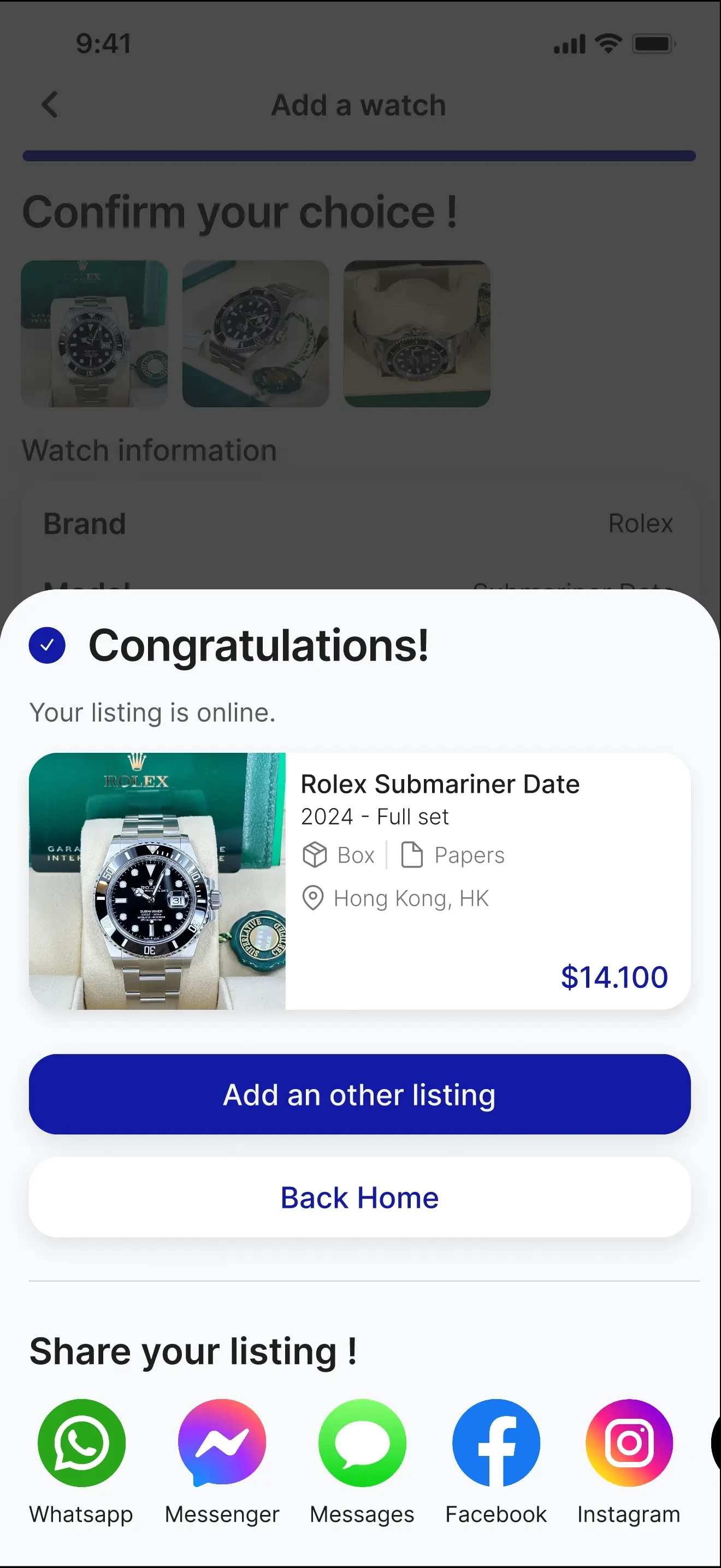 Share options